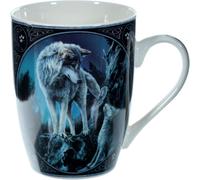Puckator Lisa Parker Guidance Wolf Design Porcelain Mug - Funny Home Accessorie