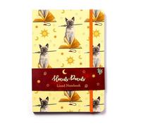 Puckator Lisa Parker Hocus Pocus Cat Recycled Paper A5 Notebook - School Teacher Student Homework Study Planner Notepad - Collage University Essentials Journals Planners - Jotter Uni Gifts Stationery