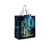 Puckator Lisa Parker Jekyll and Hyde Cats Reusable Shopping Bag - Canvas Tote Bag - Cotton Tote Bags - Eco Gifts for Women and Men - Cloth Shopping Bag - Fabric Bag Foldable Bags for Shopping Handbag