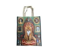 Puckator Lisa Parker Mad About Cats Reusable Shopping Bag - Canvas Tote Bag - Cotton Tote Bags - Eco Gifts for Women and Men - Cloth Shopping Bag - Fabric Bag - Foldable Bags for Shopping - Handbag