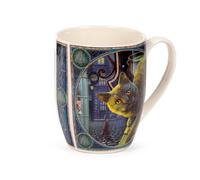 Puckator Lisa Parker Rusty Cauldron Cat Porcelain Mug - Funny Home Accessories - Cute Gifts for Girlfriend - Large Mugs for Men Women Hot Drinks - Cute Cups Presents - Secret Santa Gift - Cup Set