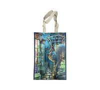 Puckator Lisa Parker The Rusty Cauldron Cat Reusable Shopping Bag - Canvas Tote Bag - Cotton Tote Bags - Eco Gifts for Women and Men - Cloth Shopping Bag Fabric Bag Foldable Bags for Shopping Handbag