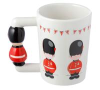 Puckator London Guardsman Figure Ceramic Shaped Handle Mug SMUG88 | Acotis - Ceramic