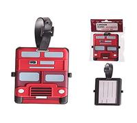 Puckator London Icons Red Routemaster Bus PVC Luggage Tag