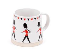 Puckator London Souvenir Guardsman Tapered Stoneware Mug - Funny Home Accessories - Cute Gifts for Girlfriend - Large Mugs for Men Women Hot Drinks - Cute Cups Presents - Secret Santa Gift - Cup Set