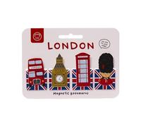 Puckator Magnetic Bookmark Set – London Souvenir Shaped