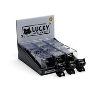 Puckator Lucky the Black Cat Mini Solar Pal FF153 | Acotis - Copper / Plastic