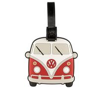 Puckator LUT29 Volkswagen VW T1 Camper Bus Red PVC Luggage Tag