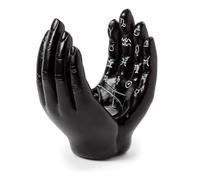 Puckator Mantric Tarot Hands Palms Open Incense Cone Burner - Zen Meditation Gifts - Incense Holders For Cones - Spiritual Gifts - Incense Burner - Gifts For Men And Women - Tarot Ashcatcher - Resin