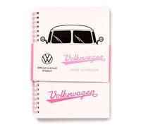 Puckator MEMO103 Volkswagen VW T1 Camper Bus Summer Love Spiral Bound A5 Lined Notebook