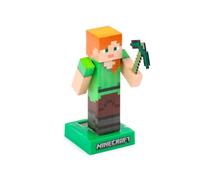 Puckator Minecraft Alex Solar Pal - Home Office Table Desk Dashboard Car Decor Decoration - Gift Ideas - Gifts For Teenage Old Boy Girl Dad Mums - Powered KIds Toys Toy Figure Figures
