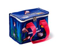Puckator RPET Cool Bag Lunch Bag Minecraft Axolotl - Insulated Lunch Bag for Women Men Children - Lunch Box Bag For Work Family School - Beach Picnic Accessories - Picnic Box - Collapsable Lunchbag