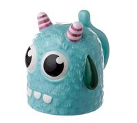 Puckator Ceramic Tea & Coffee Mug Monstarz Monster Upside Down – Blue – Shaped Large Funny Gift