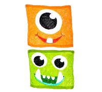 Puckator Monstarz Monster Compressed Travel Towel - Backpacking Traveling Essentials Essential - Hangover Kit - Holiday Travel Camping Must Haves Accessories - Thin Mini Face Expandable Towel Towels