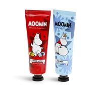 Puckator Moomin Christmas Moisturising Hand Cream 30ml - Moisturiser Gentle Handcream for Very Dry Hands Men Women Dry Hands - Mens Womens Skincare Gifts - Fast Quick Absorbing Cream