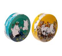 Puckator Moomin Compressed Travel Towel - Backpacking Traveling Essentials Essential - Hangover Kit - Holiday Travel Camping Must Haves Accessories - Thin Mini Face Expandable Towel Towels