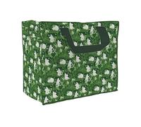 Puckator Moomin Garden Life Zip Up Laundry Storage Bag - Washing Basket - Large Storage Bags - Laundry Basket - Room Accessories For Men - Storage - Big Bags - Clothes Bin - Bins