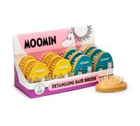 Puckator Moomin Shaped Bamboo Hair Brush BRU31 | Acotis - Wood / Bamboo
