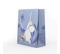 Puckator Moomin Tammi Blue Gift Bag Medium - Birthday Gift Bag - Gift Bag For Presents - Present Bag For Females - Kids Birthday Presents - Present Bags For Gifts - Gift Box For Baby