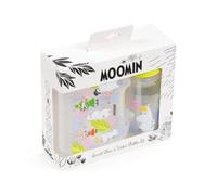 Puckator Moomin Tammi Lunch Box & Water Bottle Set - Cool Travel Portable Meal Prep Containers Bag and Insulated Water Bottle with Straw School Nursery Picnic Set for Boys Girls Children - lunchboxes