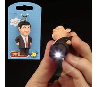 Puckator Mr Bean LED Keyring with Sound - Mothers Day Gifts Key Ring Keyrings Tags - Cool Keyrings Hoop Clip Fobs - Funny Cute Car Men's Accessories Stuff For Men Women - Trinket