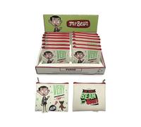 Puckator Mr Bean & Teddy Shaped Purse - Ladies Women's Womens Slim Purses Wallets Wallet for Women - Coin Pouch Purse Men - Card Holder with Zip - Small Cash Wallet Bag Bags UK -