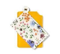 Puckator Nectar Meadows Bee Pocket Mirror in Sleeve - Small Tiny Holiday Handbag Essentials Makeup Gift Sets For Women Teen Girls Compact Pocket Mirror - Cosmetics Mirrors - Stocking Fillers