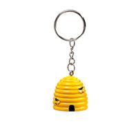 Puckator Nectar Meadows Beehive Keyring - Mothers Day Gifts Key Ring Keyrings Tags - Cool Keyrings Hoop Clip Fobs - Funny Cute Car Men's Accessories Stuff For Men Women - Trinket