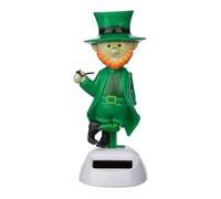 Puckator Novelty Leprechaun Solar Pal - Home Office Table Desk Dashboard Car Decor Decoration - Gift Ideas - Gifts For Teenage Old Boy Girl Dad Mums - Powered KIds Toys Toy Figure Figures