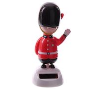 Puckator Novelty London Guardsman Solar Pal - Home Office Table Desk Dashboard Car Decor Decoration - Gift Ideas - Gifts For Teenage Old Boy Girl Dad Mums - Powered KIds Toys Toy Figure Figures