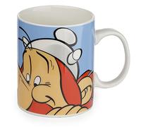 Puckator Obelix Porcelain Asterix Mug Coffee Tea Cup, Food Dishwasher & Microwave Safe, Home Office Work, Multicolour