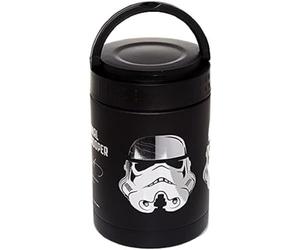 Puckator Officially Licensed The Original Stormtrooper Insulated Hot & Cold Lunch Pot, Reusable Leakproof Thermal Travel Food Storage, 500ml, Stainless Steel & BPA Free PVC, Multicolour