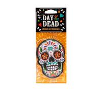Puckator Orange Day of the Dead Air Freshener - Diffuser Room Fragrance Air Fresheners For Home Bathroom - Small Aroma Mist Scent Diffusers - Odour Neutraliser Freshener - Cigarette Smoke Remover