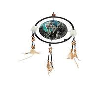 Puckator Original Dreamcatcher Wolf Guia Lisa Parker Design 16 cm, Mixed, Hoop Height 16cm Width 16.5 Depth 0.5cm