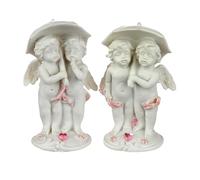 Puckator Peace of Heaven Walking in The Rain Cherub Figure