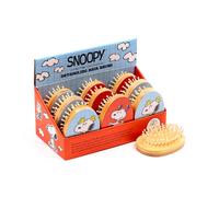 Puckator Peanuts Snoopy & Woodstock Shaped Bamboo Hair Brush BRU41 | Acotis - Wood / Bamboo