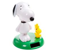 Puckator Peanuts Snoopy & Woodstock Solar Pal - Home Office Table Desk Dashboard Car Decor Decoration - Gift Ideas - Gifts For Teenage Old Boy Girl Dad Mums - Powered KIds Toys Toy Figure Figures