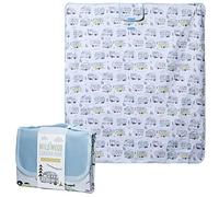 Puckator PICB03 Wildwood Caravan Picnic Blanket, Foldup, Camping Picnics Outdoors Beach Garden, 158x140cm, Durable Oxford Cloth with PVC