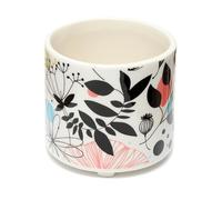 Puckator Pick of the Bunch Wisewood Botanical Ceramic Indoor Plant Pot - Small - Decorative Plant Pots - House Plant Basket Pot Gifts - Home Decoration Gift - Planter Planters For Women - Flowerpot