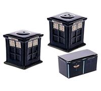 Puckator Police Box London Icons Ceramic Salt & Pepper Set