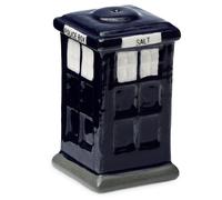 Puckator Police Box London Icons Ceramic Salt & Pepper Set LON05 | Acotis - Ceramic / Rubber