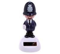 Puckator Policeman Solar Pal - Home Office Table Desk Dashboard Car Decor Decoration - Gift Ideas - Gifts For Teenage Old Boy Girl Dad Mums - Powered KIds Toys Toy Figure Figures