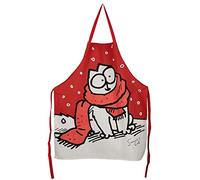 Puckator 'Poly Cotton Apron - Christmas Simon's Cat
