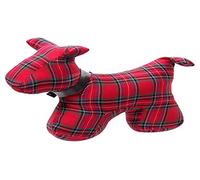 Puckator Polyester Door Stop - Tartan Scottie Dog