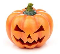 Puckator Pumpkin Backflow Incense Burner - Home Zen Meditation Decor Accessories - Incense Waterfall Cone Burner - Spiritual Feng Shui Gothic Goth Relaxation Gifts Gift - Desk Ornaments