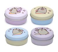 Puckator Pusheen Cat Pusheenicorn Lip Balm in a Tin - Lip Care Stick Balms Chapstick Holiday Essentials For Women Family - Lipbalm Moisturiser Exfoliator Cream - Pretty Cute Lip Blam Bam