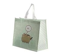 Puckator Pusheen Cat Reusable Shopping Bag Out Of Recycled Plastic Bottles - Shoulder Bags - Handbags for Women - Canvas Tote Bags for Women - Shopping Hand Bag - Large Ladies Bags - Aesthetic Stuff