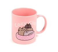 Puckator Pusheen The Cat Cozy Club Porcelain Mug - Funny Home Accessories - Cute Gifts for Girlfriend - Large Mugs for Men Women Hot Drinks - Cute Cups Presents - Secret Santa Gift - Cup Set