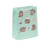 Puckator Pusheen the Cat Foodie Gift Bag Large - Birthday Gift Bag - Gift Bag For Presents - Present Bag For Females - Kids Birthday Presents - Present Bags For Gifts - Gift Box For Baby