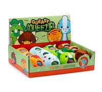 Puckator Queasy Squeezies Adoramals Cutiesaur Dinosaur Plush Squeezy Toy